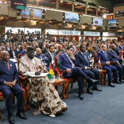 President Boakai Participates in Africa Forward Summit.