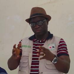 “Concern Farmers Association” of Tienii, Tewor District, in a town hall meeting with Dr. J. Alexander Nuetah