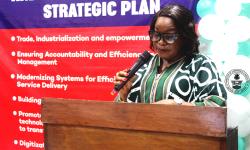 Commerce Minister, Magdalene Dagoseh.