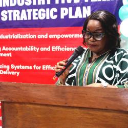 Commerce Minister, Magdalene Dagoseh.