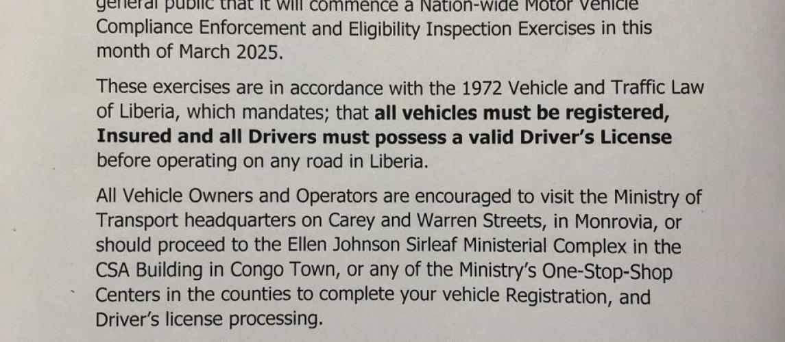 Public Service Announcement