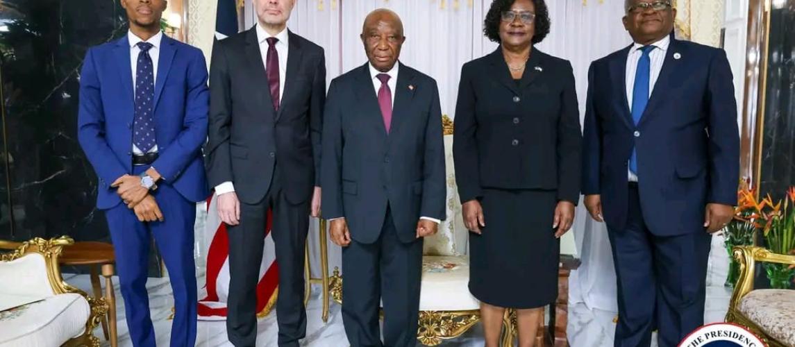 President Boakai Receives Letter of Credence from Accredited Ambassadors to Liberia.