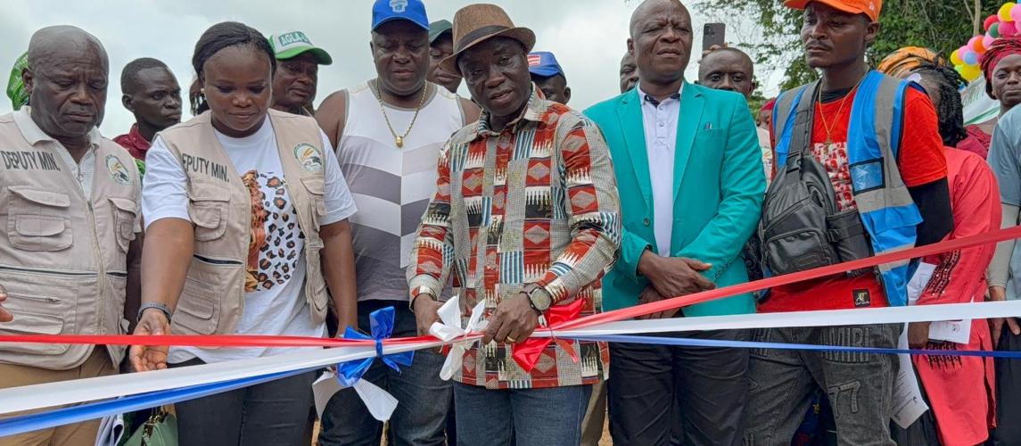 Fangoda Dam Relaunch Sparks Hope for Food Security and Youth Empowerment in Lofa