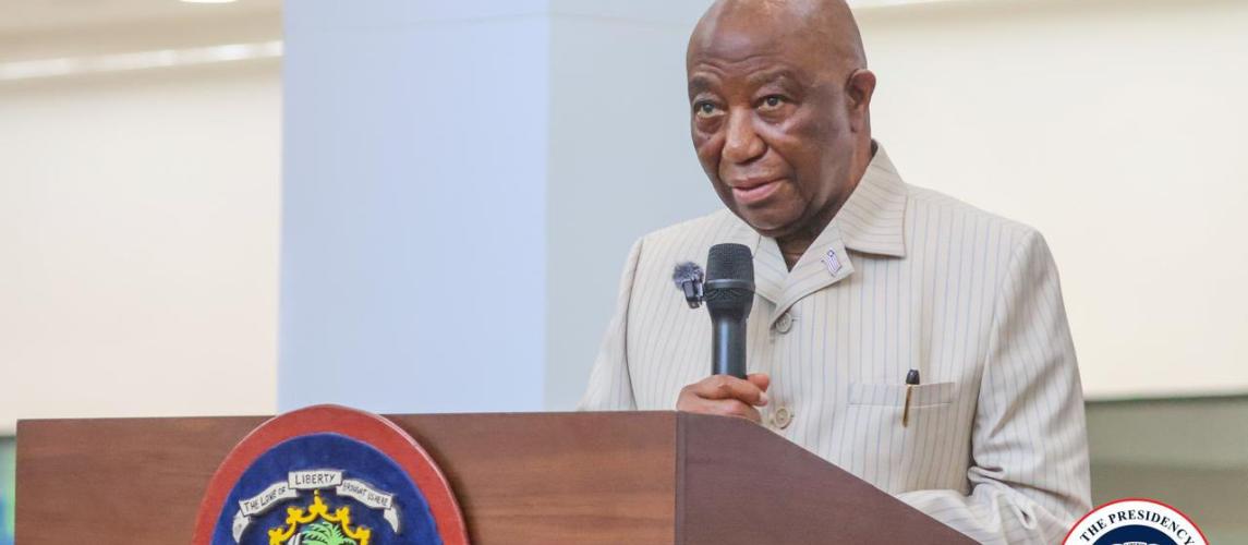 His Excellency, President Joseph Nyuma Boakai, Sr.