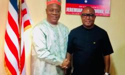 Liberia and Guinea Transport Ministers.