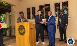 Sacramento – President Joseph Nyuma Boakai, Sr., has been honored at a high-level breakfast reception hosted at the historic Julia Morgan House