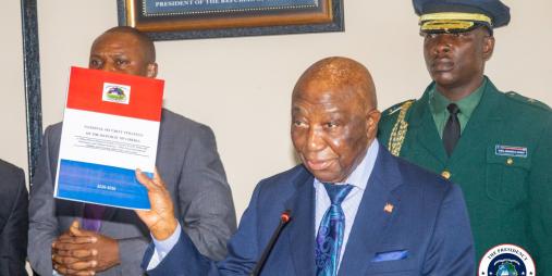 President Boakai Launches 10-Year National Security Strategy