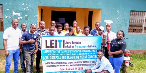 LEITI Engagement With Fifteen (15) Journalists in Tubmanburg, Bomi County, for A Two-Day Intensive, Well-Structured Capacity-Building Session