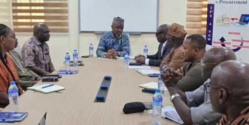 WB Procurement Specialists courtesy visit to PPCC