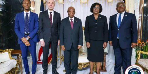 President Boakai Receives Letter of Credence from Accredited Ambassadors to Liberia.