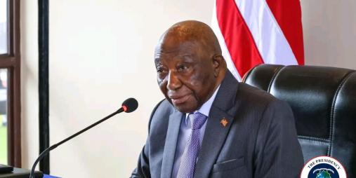 President Boakai Convenes 20th Cabinet Meeting. 