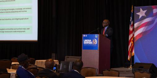 AGRICULTURE MINISTER NUETAH RALLIES DIASPORA INVESTMENT TO BOOST LIBERIA’S FOOD PRODUCTION